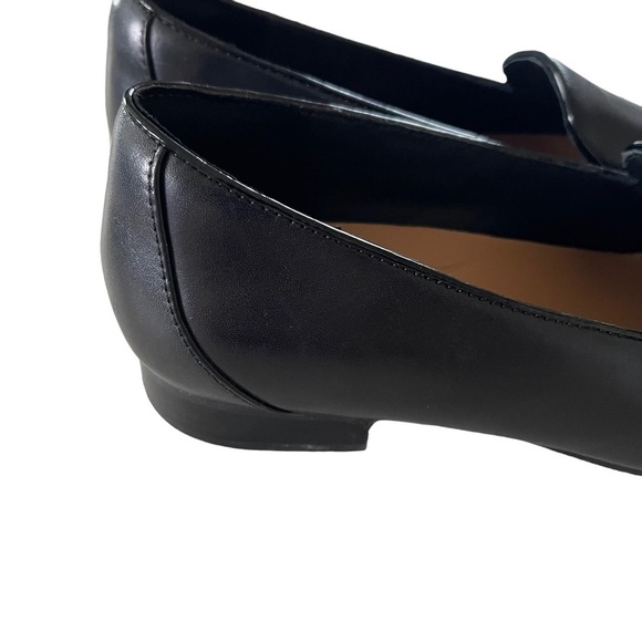Clarks Women’s Unstructured Black Un-Blush Ease Slip On Black Loafer Sz 9 1/2 W - Picture 6 of 13